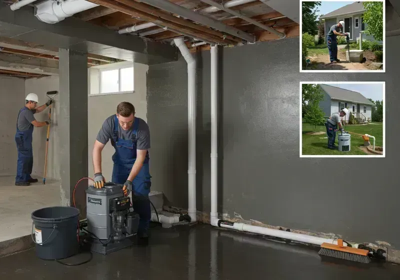 Basement Waterproofing and Flood Prevention process in Inverness, CO